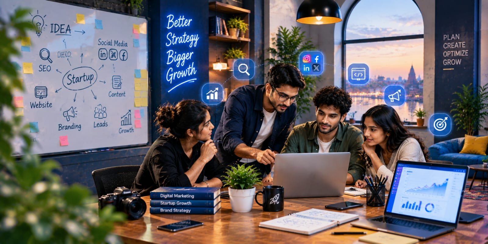 how work digital marketing agency for startups